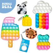 Pop Fidget Toy Bundle - 7 Piece Sensory Set