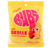 BUBS skalle rasberry candy
