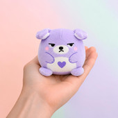 Super Duper Sugar Squisher - Mini moody Plush in hand
