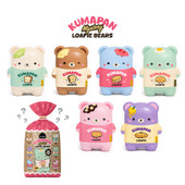 Kumapan Mystery Loafie Bears Slow Rise Squishy Toy