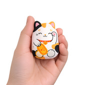 Bubble Stuffed Squishy - Mystery Mini Lucky Cat in hand