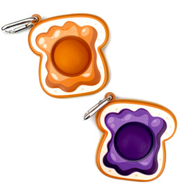 OMG Mega Pop Best Friend Keychains  - Peanut butter and jelly are the fidget toy of the year OMG Mega Pop Best Friend Keychains  - Peanut butter and jelly are the fidget toy of the year