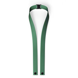 Solid Green Mask Lanyard w/Safety Breakaway Clip Solid Green Mask Lanyard w/Safety Breakaway Clip