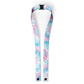 Ice Tie-Dye Mask Lanyard w/Safety Breakaway Clip