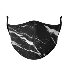 Top Trenz Printed Black marble face mask Top Trenz Printed Black marble face mask