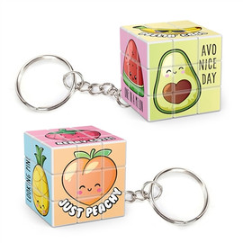 Cube-Dini Mini Keychain - Tutti Frutti Cube-Dini Mini Keychain - Tutti Frutti