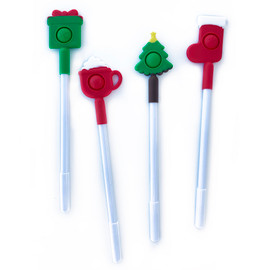 OMG Pop Fidgety - Holiday Pen Topper