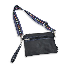 Top Trenz Faux leather belt bag and crossbody bag