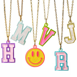 Top Trenz Acrylic Junior Varsity Charm Necklaces Top Trenz Acrylic Junior Varsity Charm Necklaces