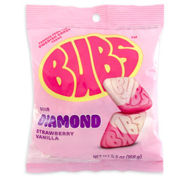Bubs Godis Strawberry with Vanilla Sour Ovals