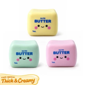 Literally Butter Squishy Cubes
