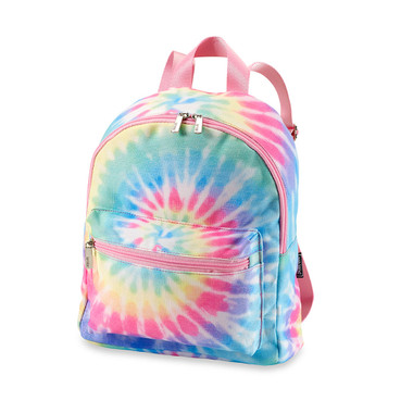 Canvas Mini Backpack Pastel Delight Tie-Dye | Top Trenz