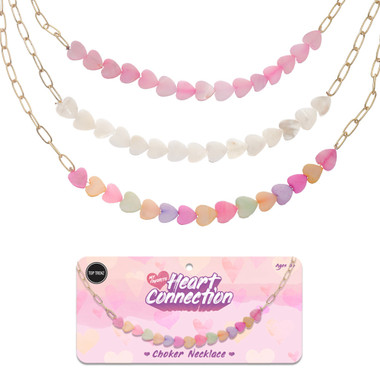 Pearl Heart Charm Necklaces For Kids And Tweens