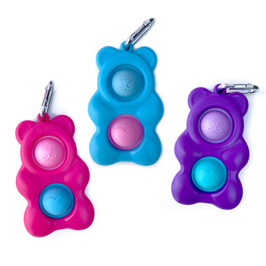 OMG Mega Pop - Peach Keychain  Fidget toys, Cool fidget toys, Diy fidget  toys