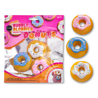 Sticky Fidget Bubble Blobbie Donut Toy For All Ages