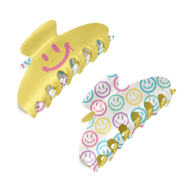 Large Two Sided Fun Printed Claw Hair Accessory Clip