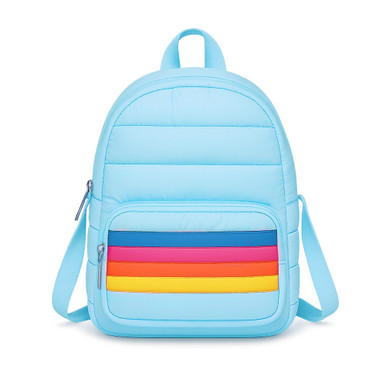 black quilted mini backpack Quilted Mini Flap Backpack