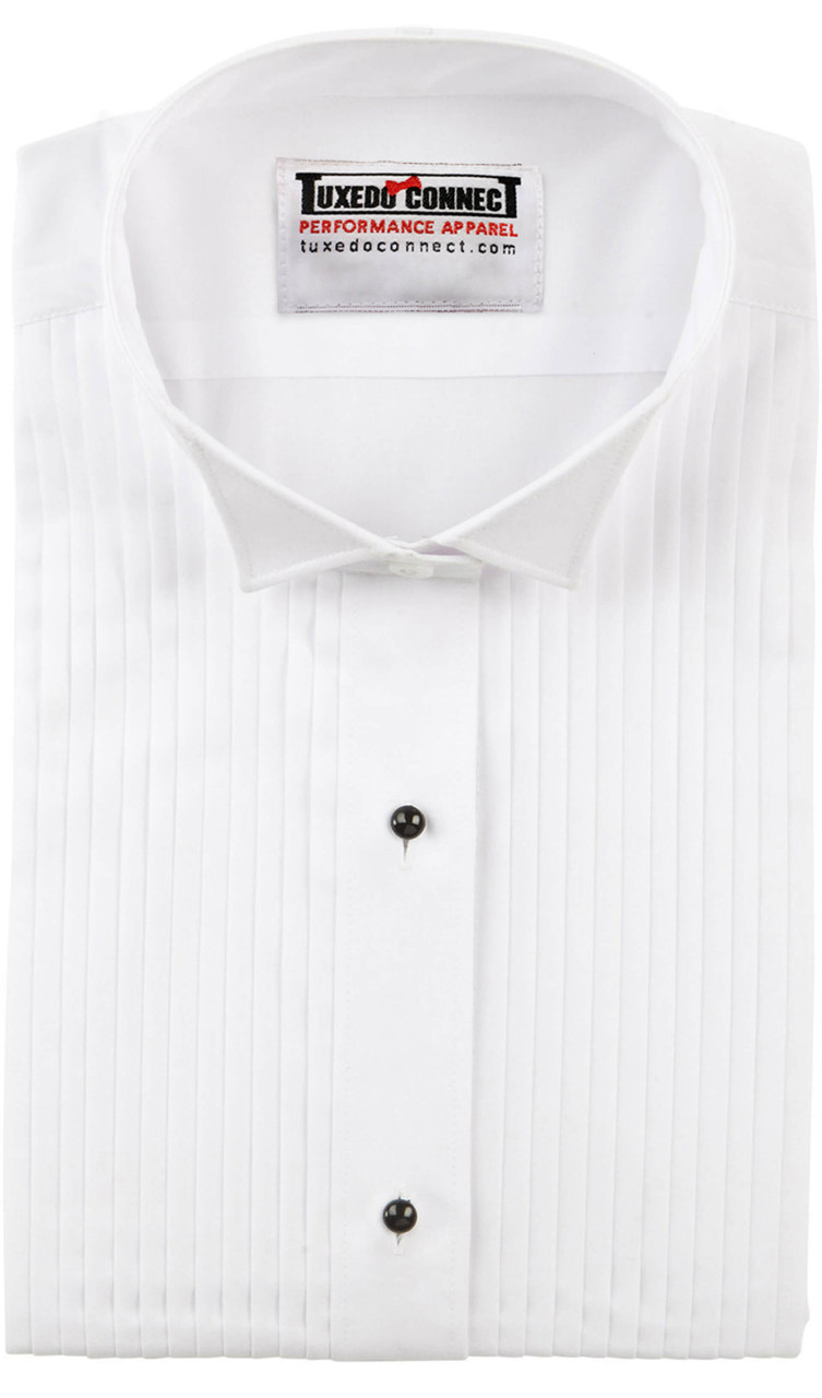 Ladies White Wing Tip Collar Tuxedo Shirt Ladies White Wing Tip Collar Tuxedo Shirt
