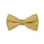 Antique Gold Satin Bow Tie