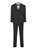 The Adam- Men's Tuxedo Coat Package with Pants, White Laydown Shirt, Black Vest #350B and Bow Tie