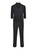 The Axel is a men's ensemble package which includes our men's tuxedo pants, black dress shirt, black satin vest with pockets and a black bow tie.