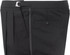 Men's Black Pleated Tuxedo Pants with Adjustable Waist Fold View