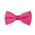 Hot Pink Satin Bow Tie