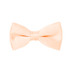 Peach Satin Bow Tie