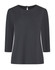 Our "Jeannie" blouse boasts a modest rounded neckline with 3/4 sleeves and is made using 100% performance polyester stretch knit.
