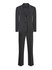 The Mia - Women's Tuxedo Suit Package with Dress Pants and Black Cowl Neck Blouse