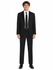 The Eli - Men's Tuxedo Package with White Dress Shirt and Black Long Tie