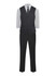 Enzo Concert Uniform Package with White Dress Shirt,#350B Vest and Black Long Tie