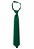 Hunter Green Pretied Long Tie with Clip On and Adjustable Neckband