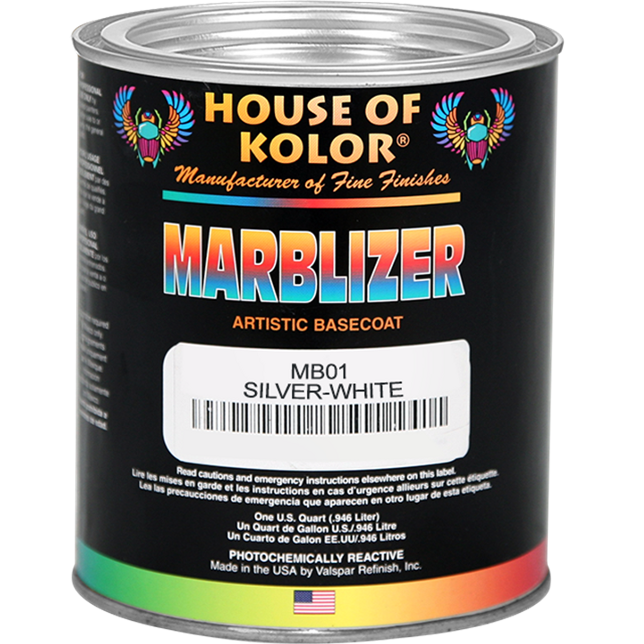 HOK MB-01 Marbilizer Silver White 945Ml