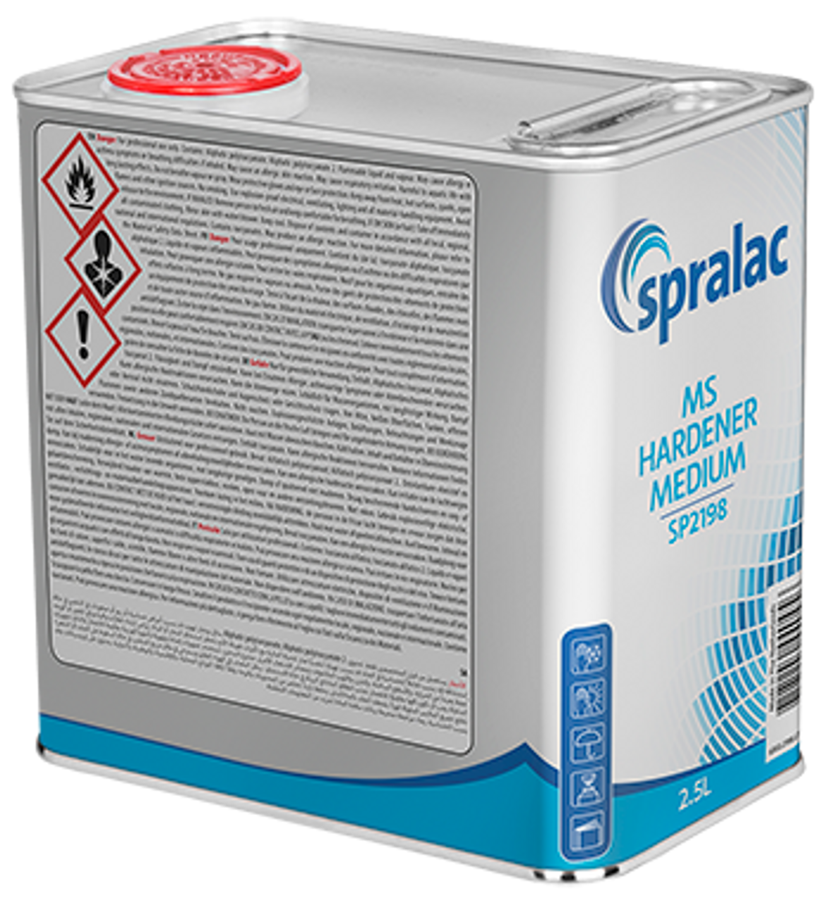 Spralac MS SP2098 Fast Hardener 2.5Lt