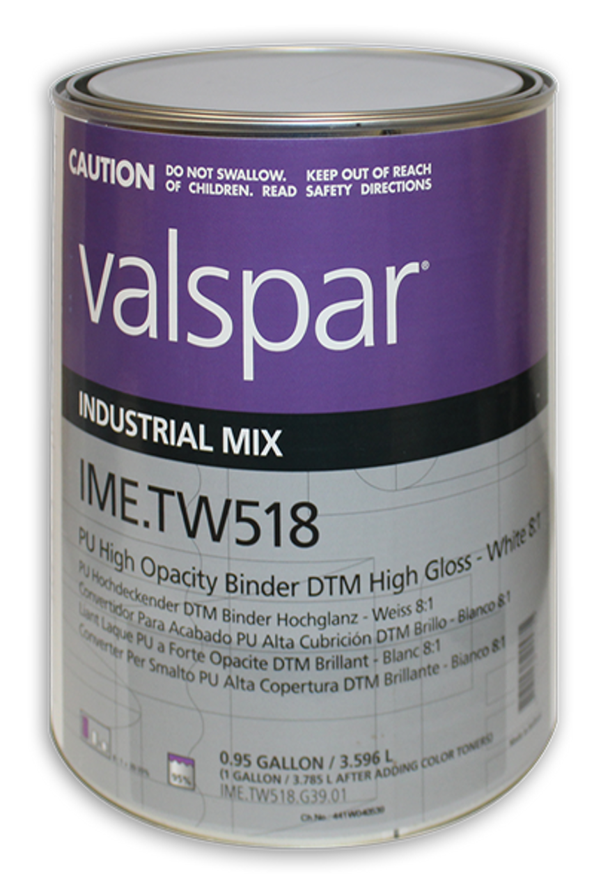 Valspar VIM TW518 PU Binder DTM White 3.596Lt