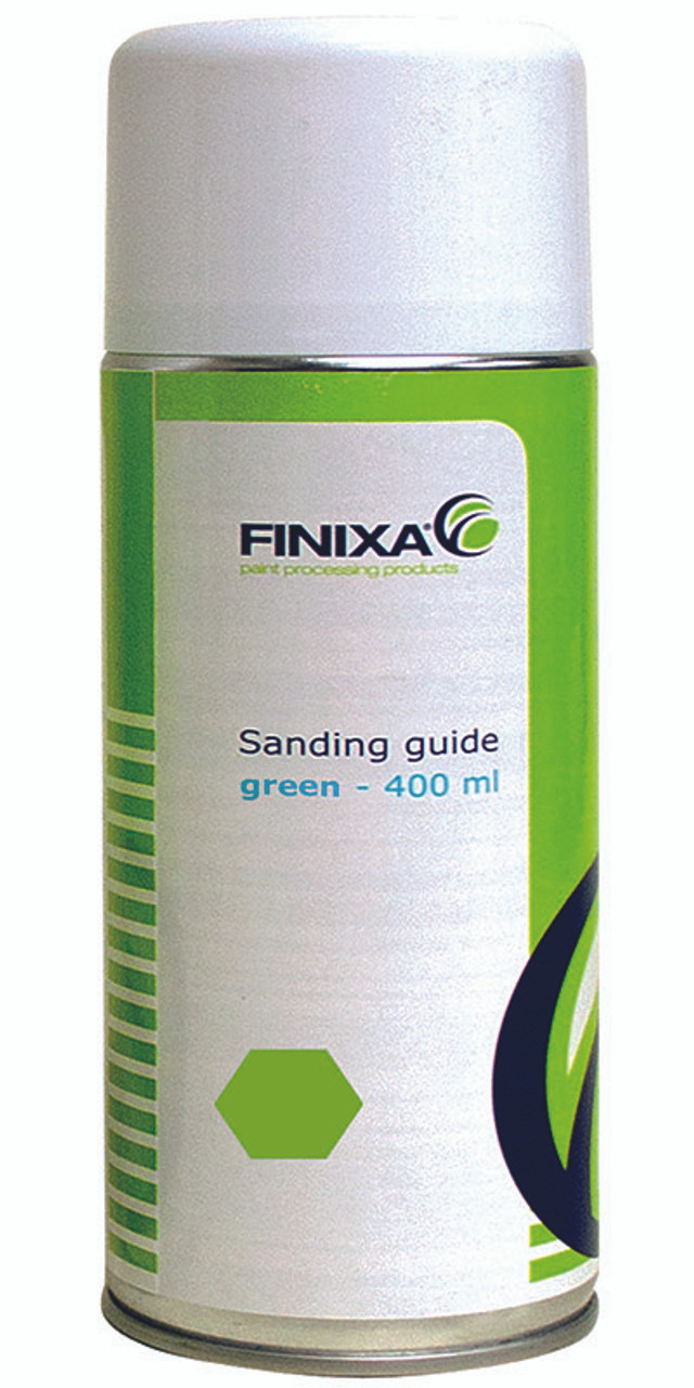 TSP320 Finixa Aerosol Sanding Guide Fluro Green 400Ml