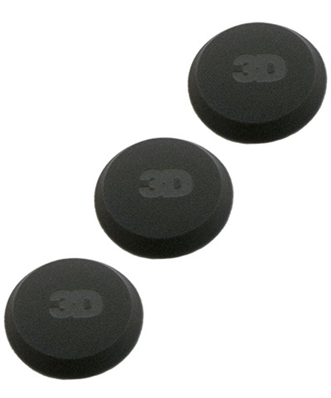 3D Black Foam Applicator Pad - 3 Pack