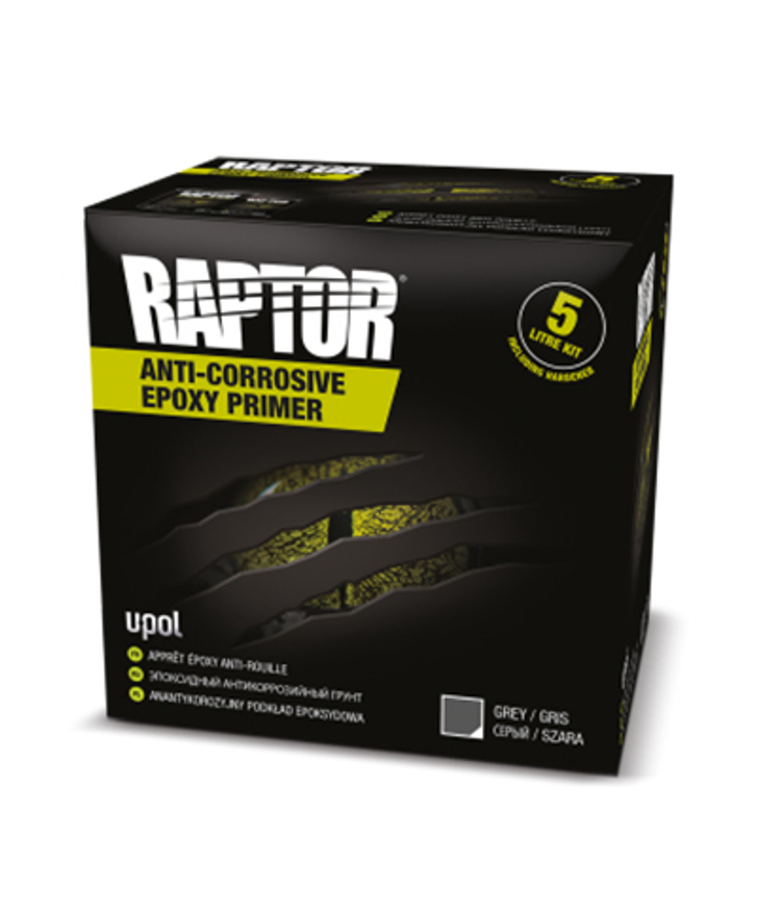 Upol Raptor Anti-Corrosive Epoxy Primer Kit 5Lt