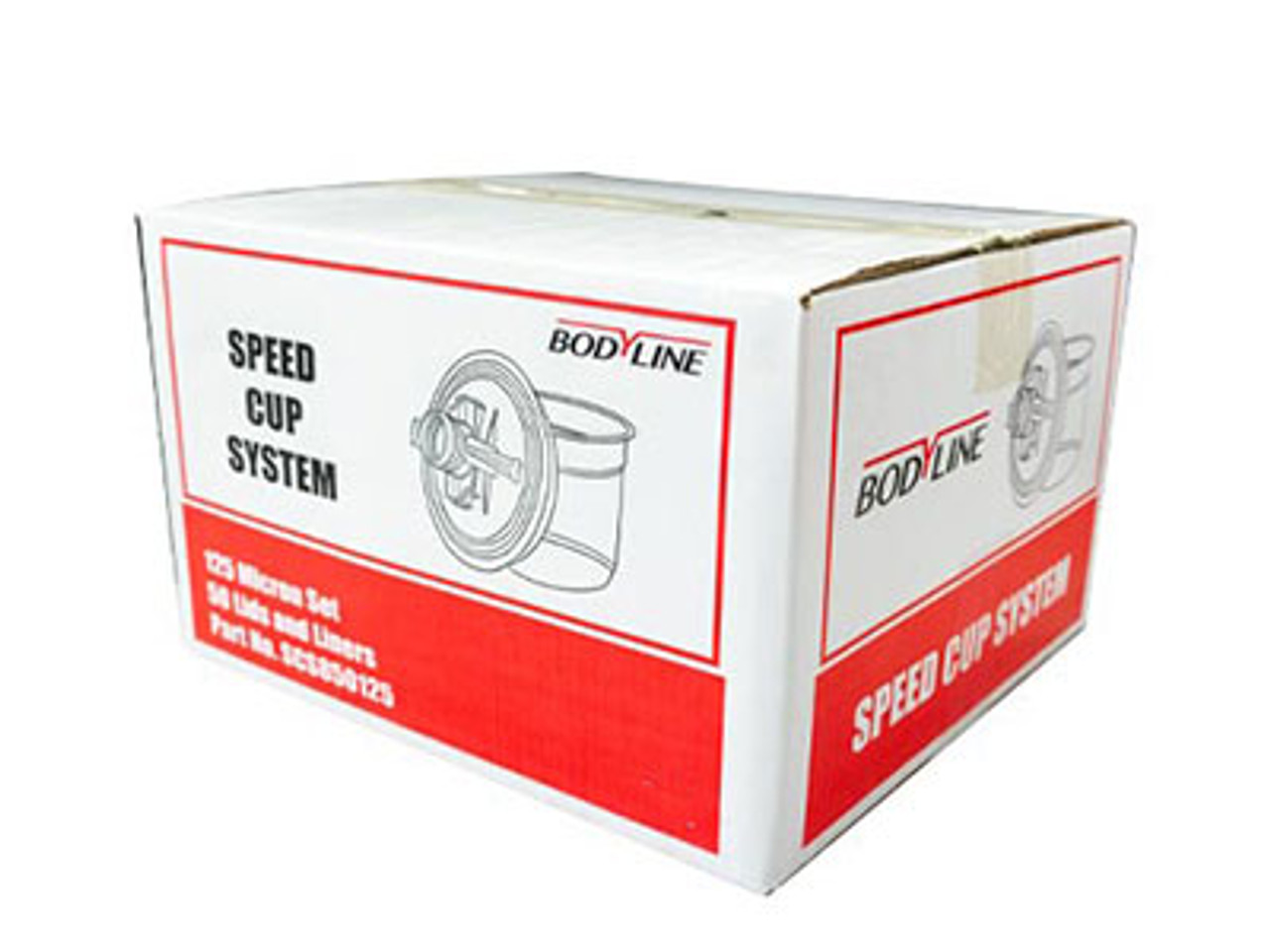 Bodyline Speed Cup System 650Ml Lid & Liner 125 Micron (50)