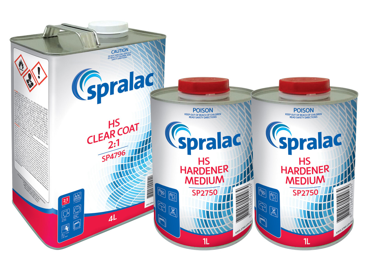 Spralac SP4796 HS Clear Kit Fast 6Lt