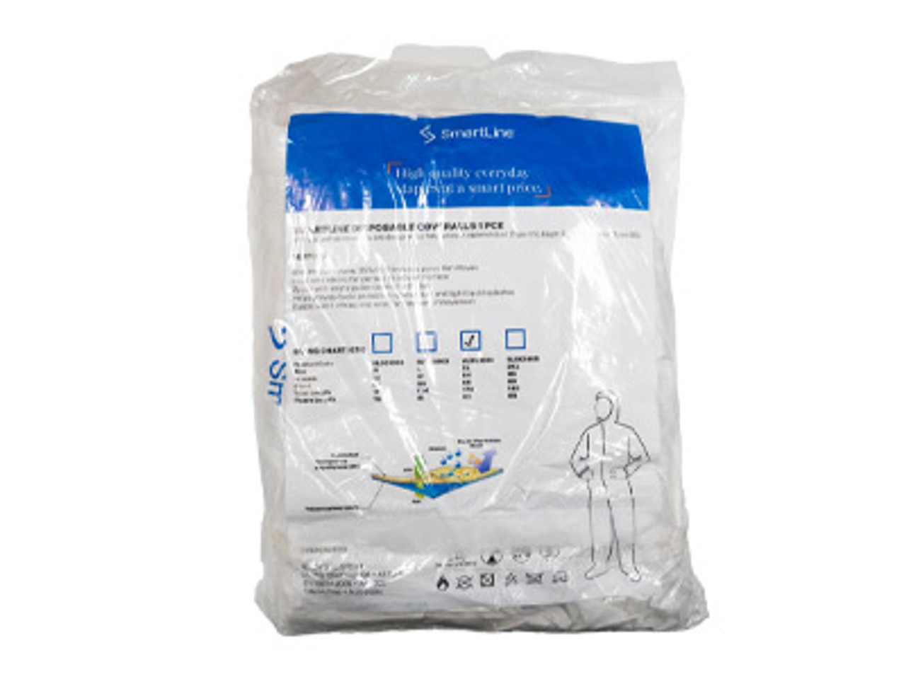 Smartline Disposable Coveralls 1pce