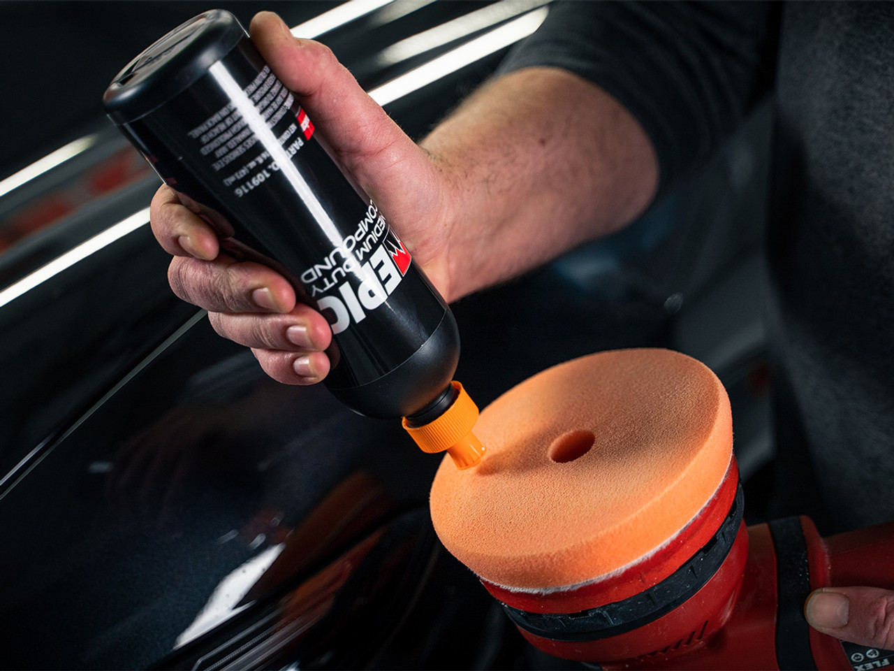 Malco Epic Orange Foam Medium-Duty Pad