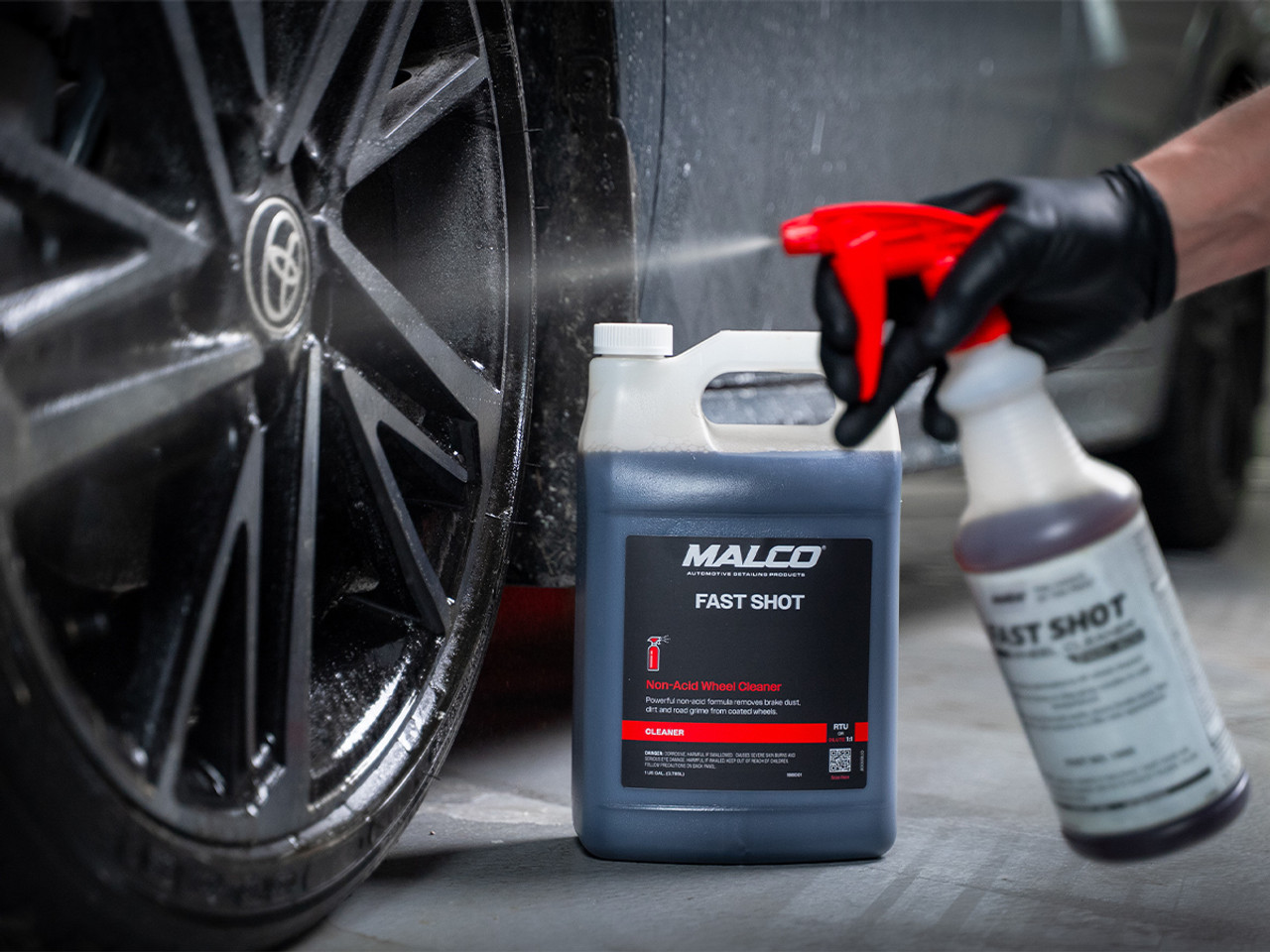 Fast Shot -Non-Acid Wheel Cleaner 3.78Ltr