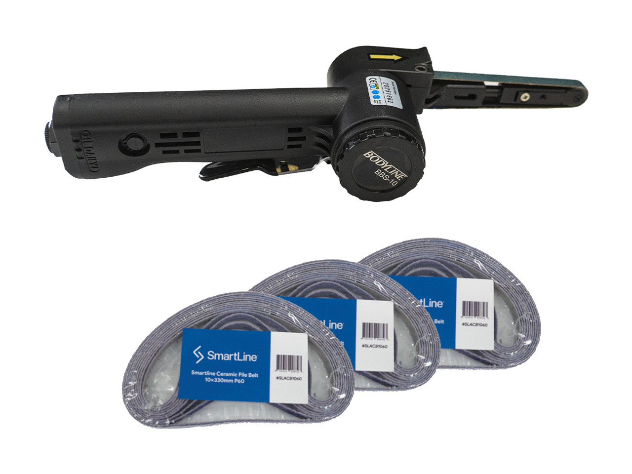 Bodyline BBS-10 Belt Sander 10mm Bundle Deal