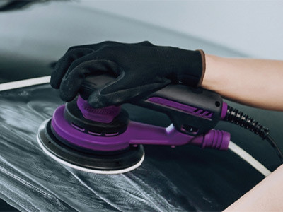 Sandwox Random-orbit Electric Sander 3mm Orbit Multi-Hole with Tool Box