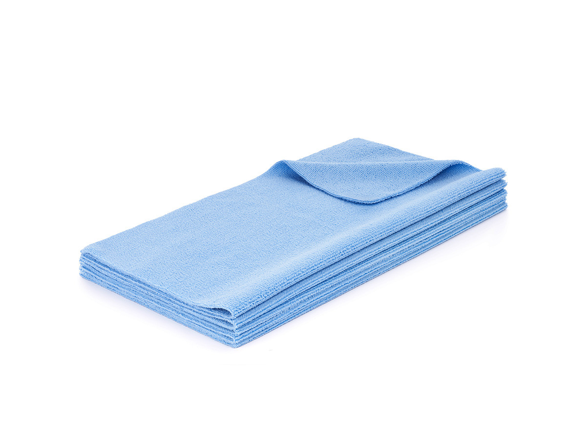 Smartline 280GSM Edgeless Microfibre Towel 40cm x 40cm Blue (20)