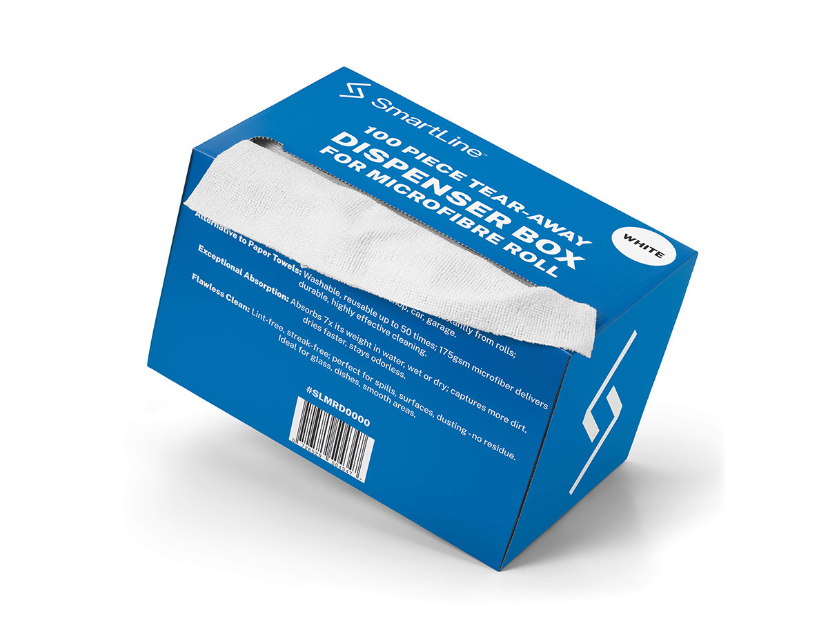 Smartline Dispenser Box for Microfibre Tear Away 100 Roll (box only)