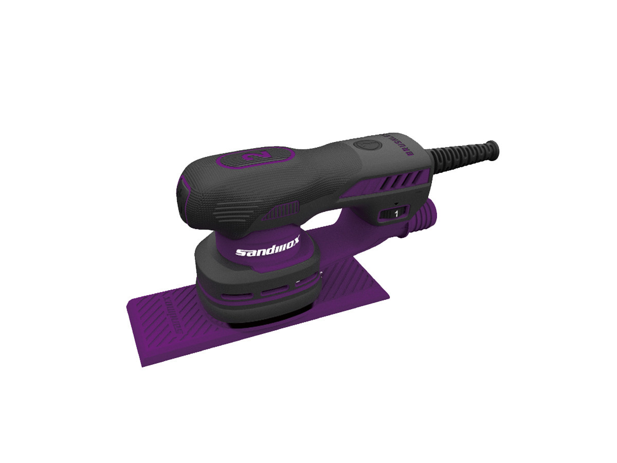 Sandwox Brushless Electric Sander 70/2 EC with Tool Box