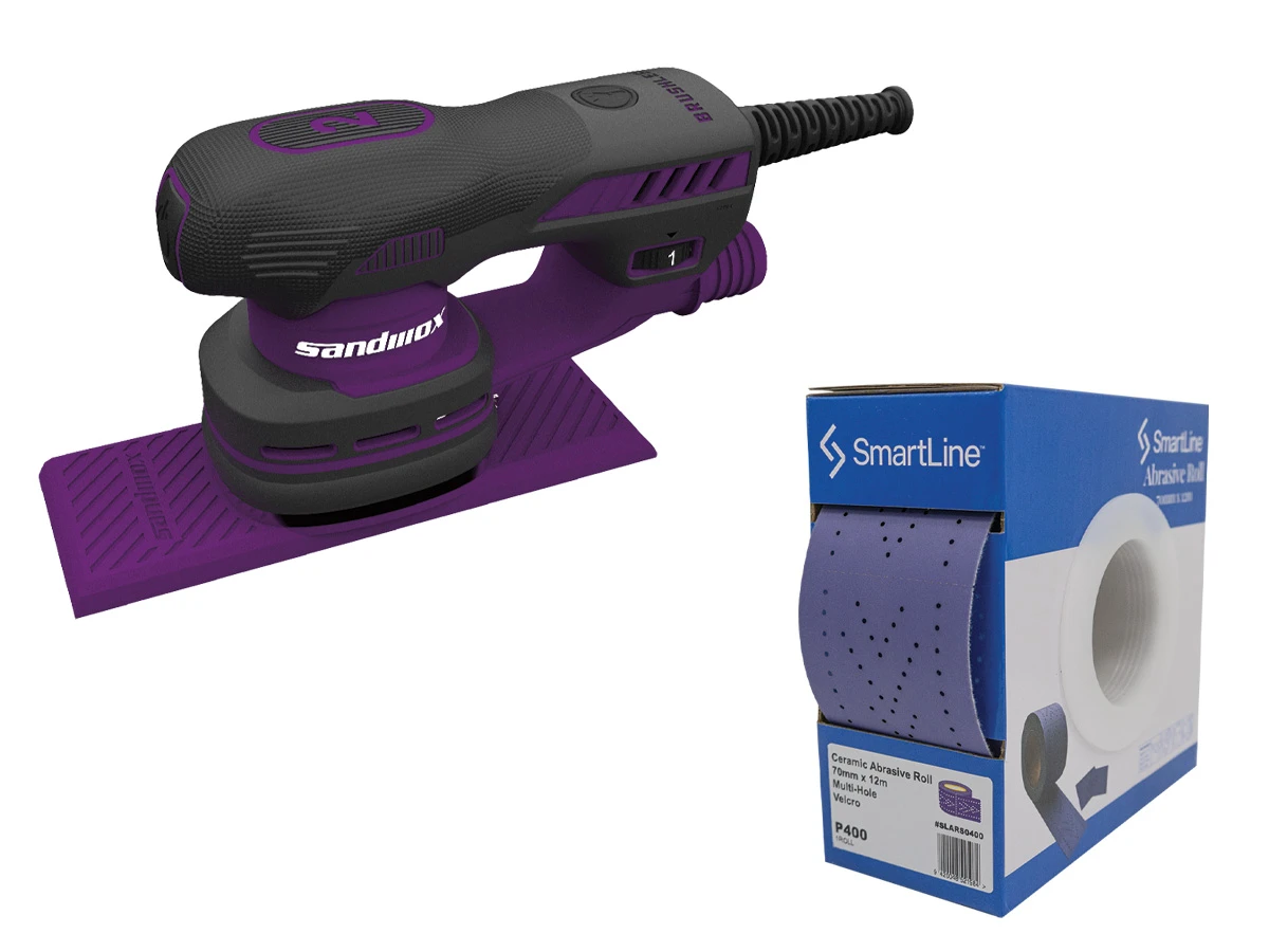 Sandwox Brushless Electric Sander 70/2 EC Bundle